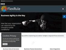 Tablet Screenshot of flexrule.com